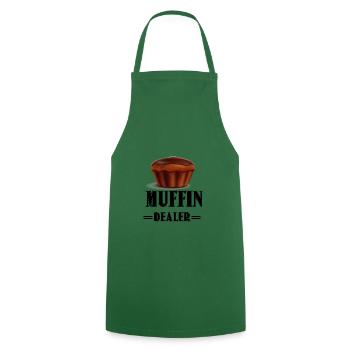 Muffin dealer T-shirts sweatshirts accessories - Cooking Apron - green - Front - AI Model Male 185 dark (185cm)