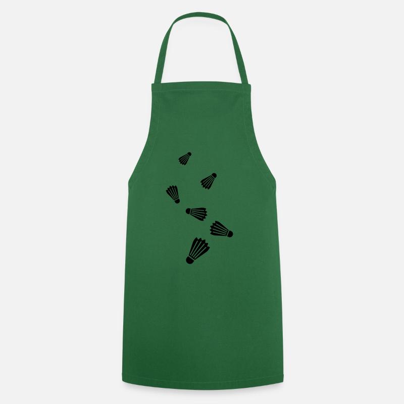 badminton - Tablier de cuisine - vert foncé