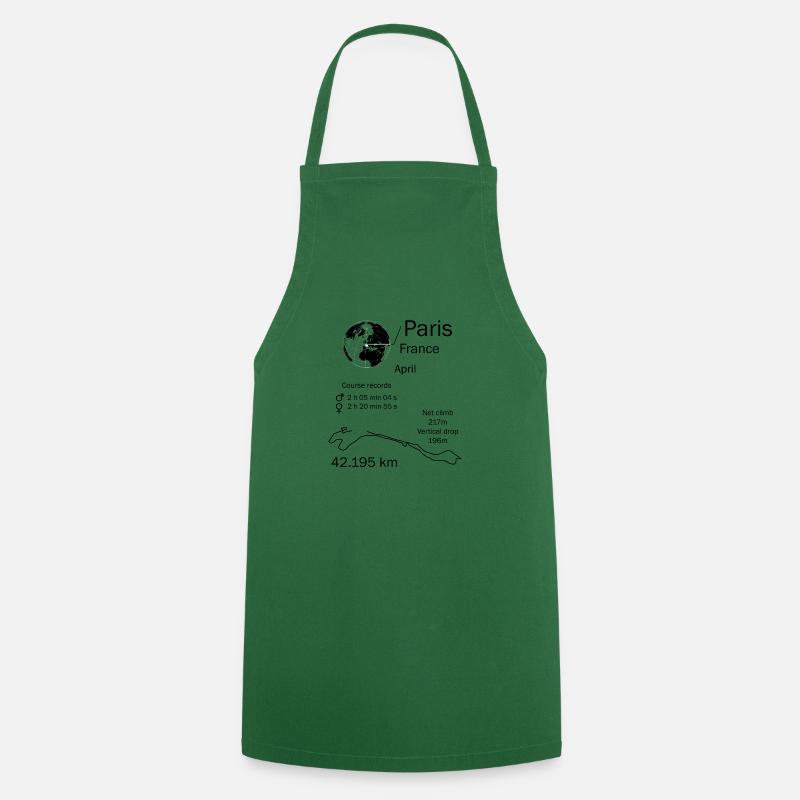 Paris details - Cooking Apron - green