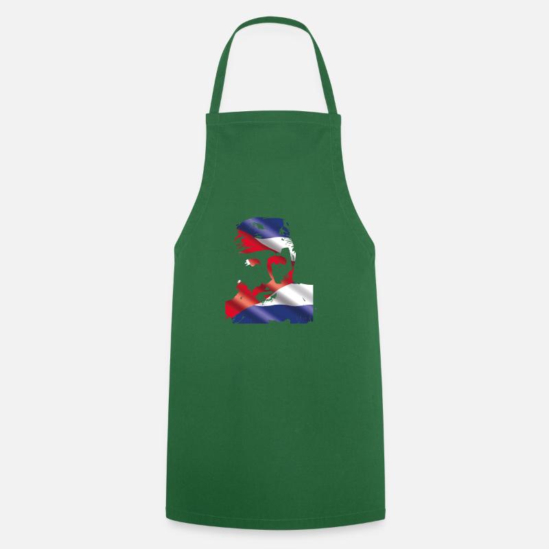 Castro - Tablier de cuisine - vert foncé