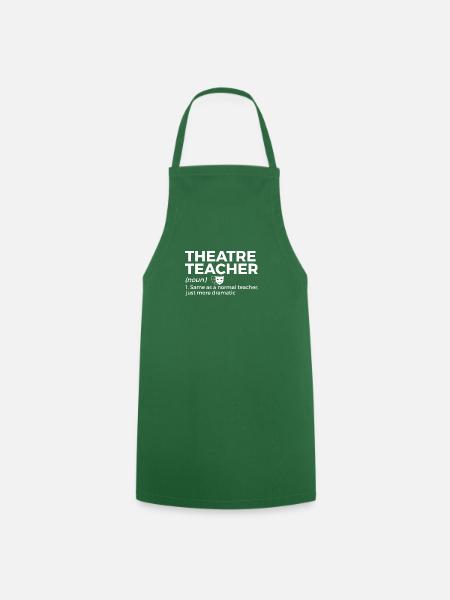 Theater Schauspieler - Kochschürze - Grün