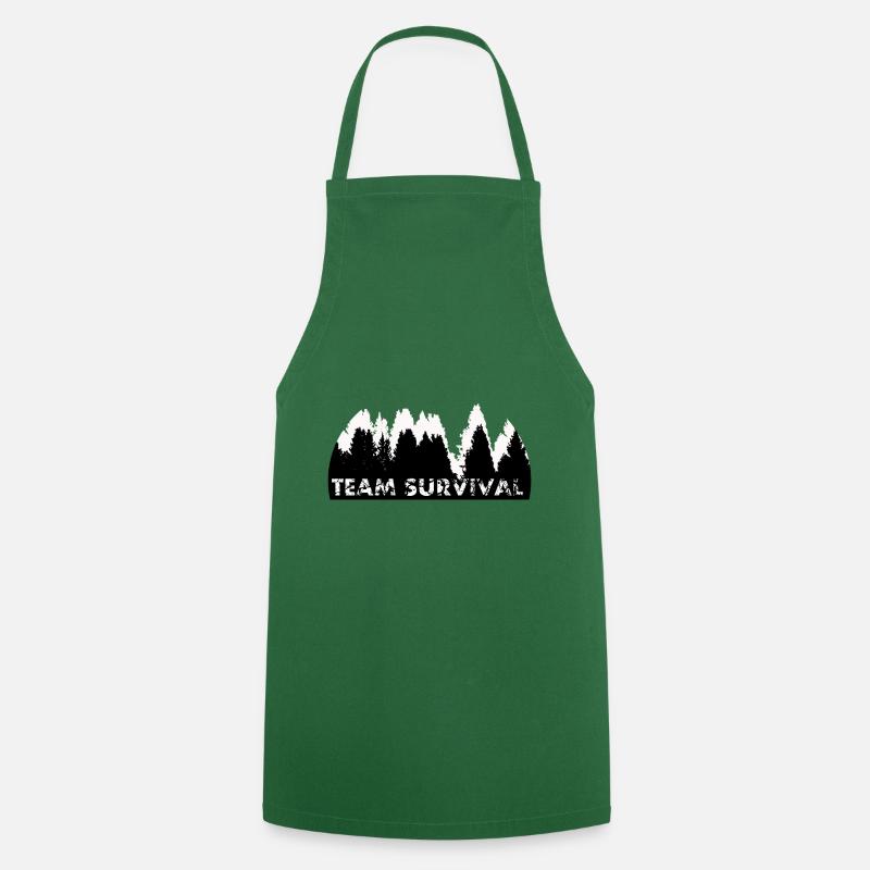 Team Survival - Cooking Apron - green