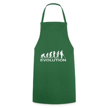 Détecteur de métaux Evolution - Tablier de cuisine - vert foncé - Devant - AI Model Male 185 dark (185cm)