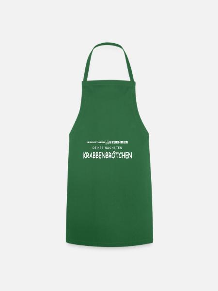 KRABBENBRÖTCHEN - GEBOT - Kochschürze - Grün