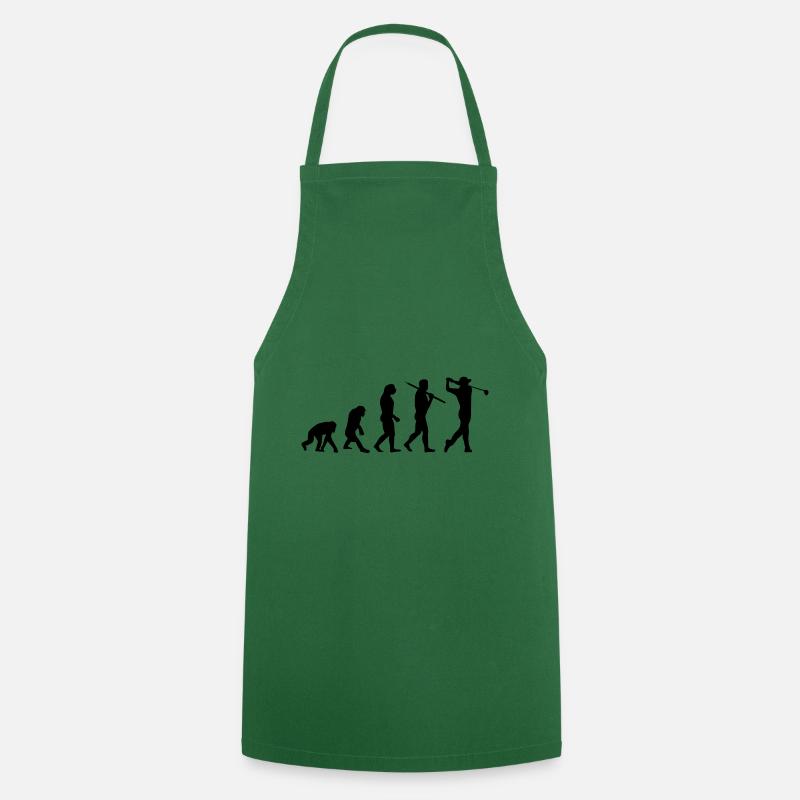 Golf Evolution Gift - Cooking Apron - green