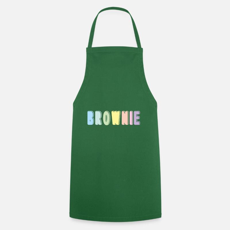 Brownie - Kochschürze - Grün