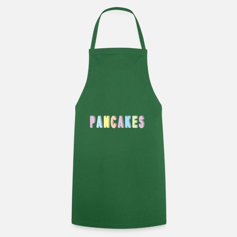 Pancakes - Tablier de cuisine - vert foncé