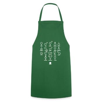 Gender Symbols Diversity Diversity in white - Cooking Apron - green - Front - AI Model Male 185 dark (185cm)