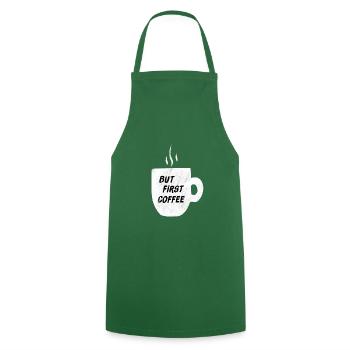 Copie BFC - Tablier de cuisine - vert foncé - Devant - AI Model Male 185 dark (185cm)