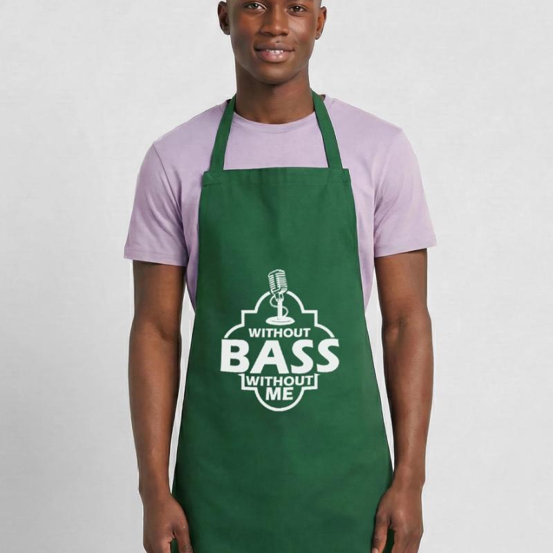 sans basse sans moi micro Tablier de cuisine