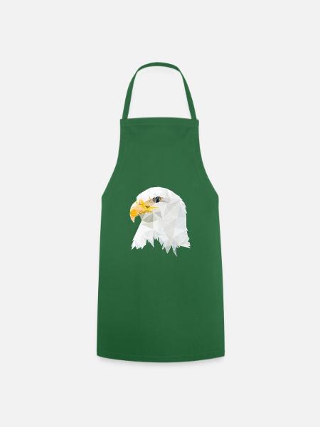 Eagle - Cooking Apron - green