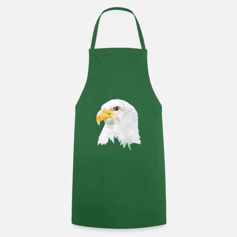 Eagle - Cooking Apron - green