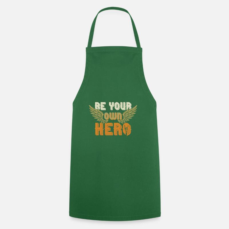 héros - Tablier de cuisine - vert foncé