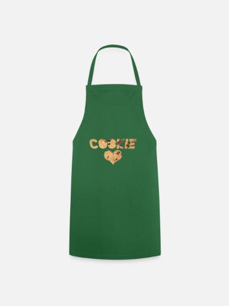 cookie liebe - Kochschürze - Grün
