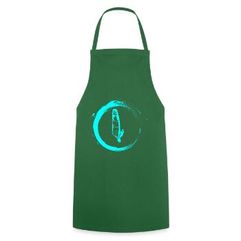 Windsurfers windsurfing - Cooking Apron - green - Front - AI Model Male 185 dark (185cm)