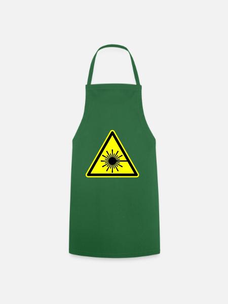 laser - Tablier de cuisine - vert foncé