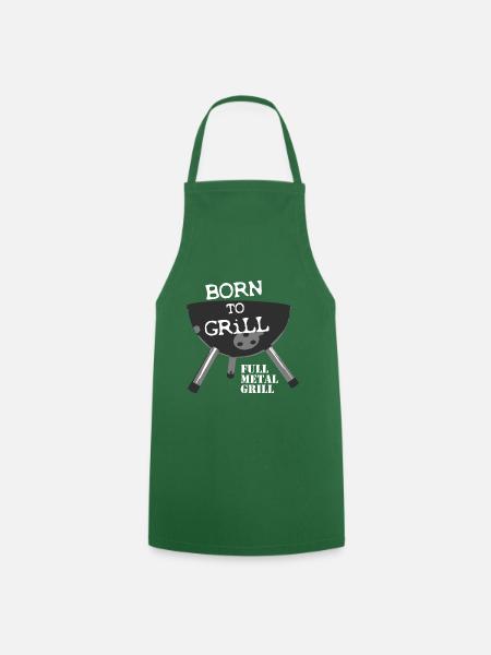 Born to Grill - Kochschürze - Grün