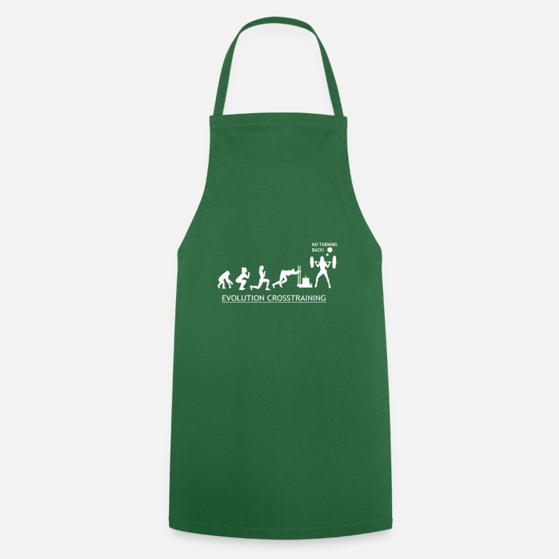 Haltères Squat Burpees Evolution Fitness Trainer - Tablier de cuisine - vert foncé