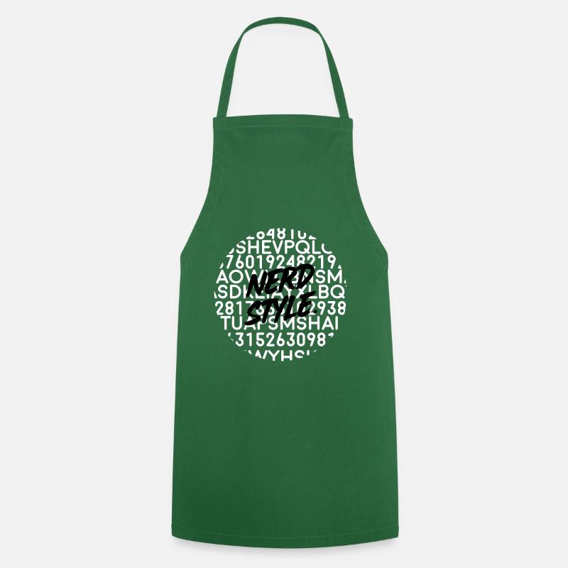 NERD - Tablier de cuisine - vert foncé