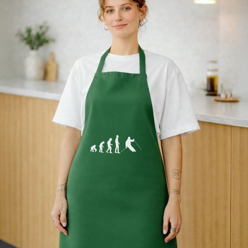 Evolution du ski Tablier de cuisine