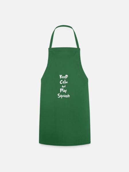 Squash - Tablier de cuisine - vert foncé