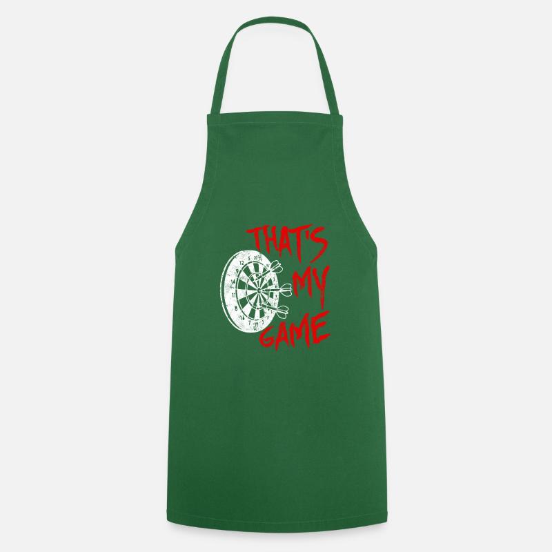 Jeu de fléchettes Jeu de fléchettes - Tablier de cuisine - vert foncé