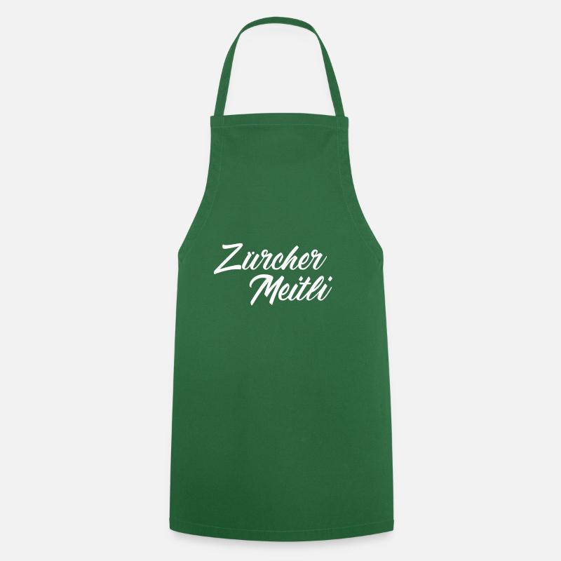 Zurich Meitli - Cooking Apron - green