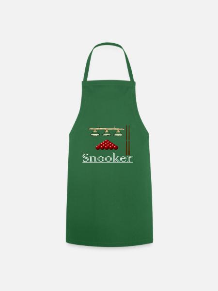 snooker - Cooking Apron - green