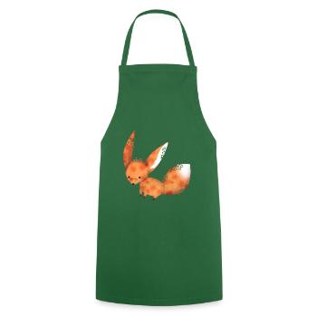 Creative Foxy - Cooking Apron - green - Front - AI Model Male 185 dark (185cm)