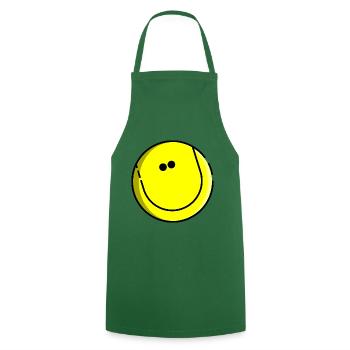 Tennis Tennisball Tennisschläger Tennisspiel Smile - Kochschürze - Grün - Vorne - AI Model Male 185 dark (185cm)