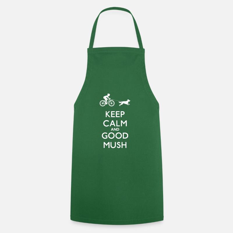 Keep Calm and Good Mush - Kochschürze - Grün