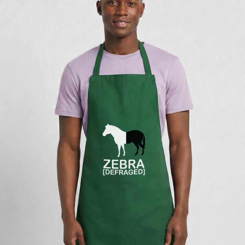Zebra [defraged] | IT | | Computers Nerd | geek Cooking Apron