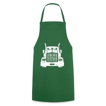 Camion camion routier camion routier - Tablier de cuisine - vert foncé - Devant - AI Model Male 185 dark (185cm)