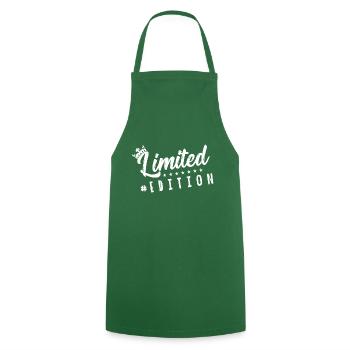 limited edition crown - Cooking Apron - green - Front - AI Model Male 185 dark (185cm)