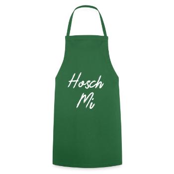 Hosch Mi - Kochschürze - Grün - Vorne - AI Model Male 185 dark (185cm)
