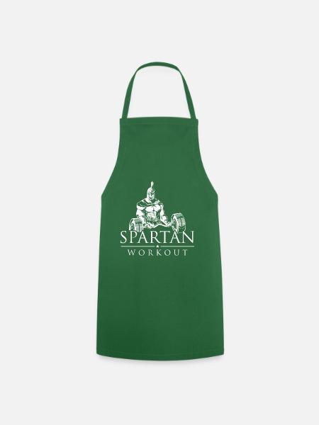 spartan workout sparta - Kochschürze - Grün