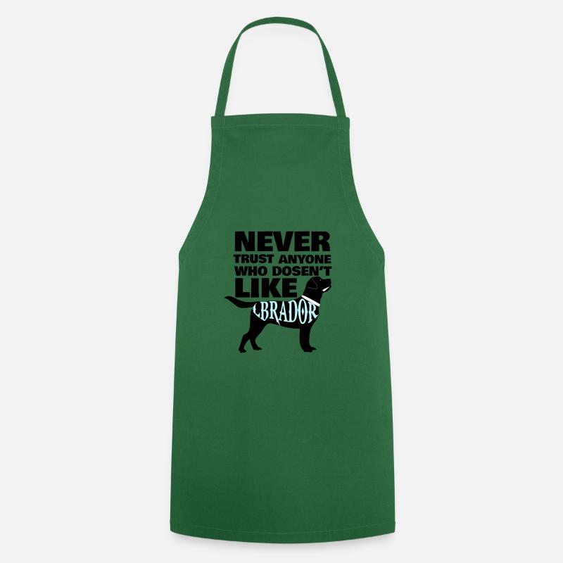 Labrador - Cooking Apron - green