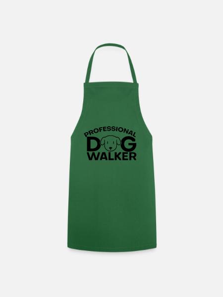 Dogwalker - Kochschürze - Grün