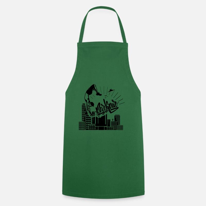 Parkour - Cooking Apron - green