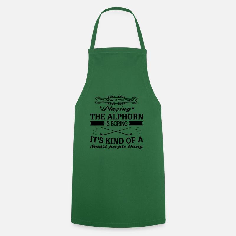 Cor des Alpes - Tablier de cuisine - vert foncé