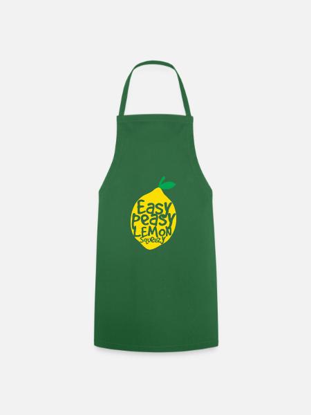 easy peasy lemon squeezy - Kochschürze - Grün