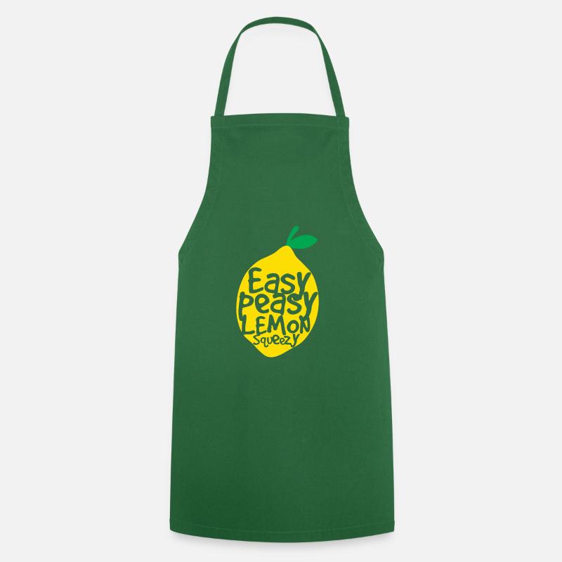 easy peasy lemon squeezy - Kochschürze - Grün