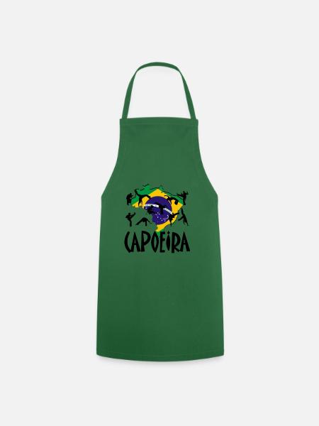 Capoeira - Kochschürze - Grün