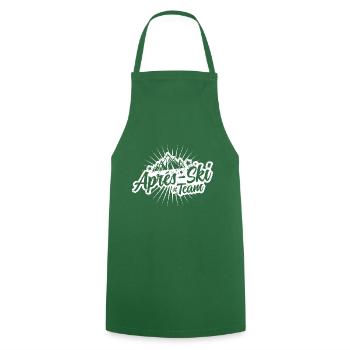 apres ski team mountains - Cooking Apron - green - Front - AI Model Male 185 dark (185cm)