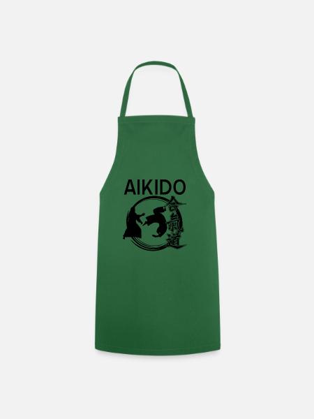 Aikido - Kochschürze - Grün