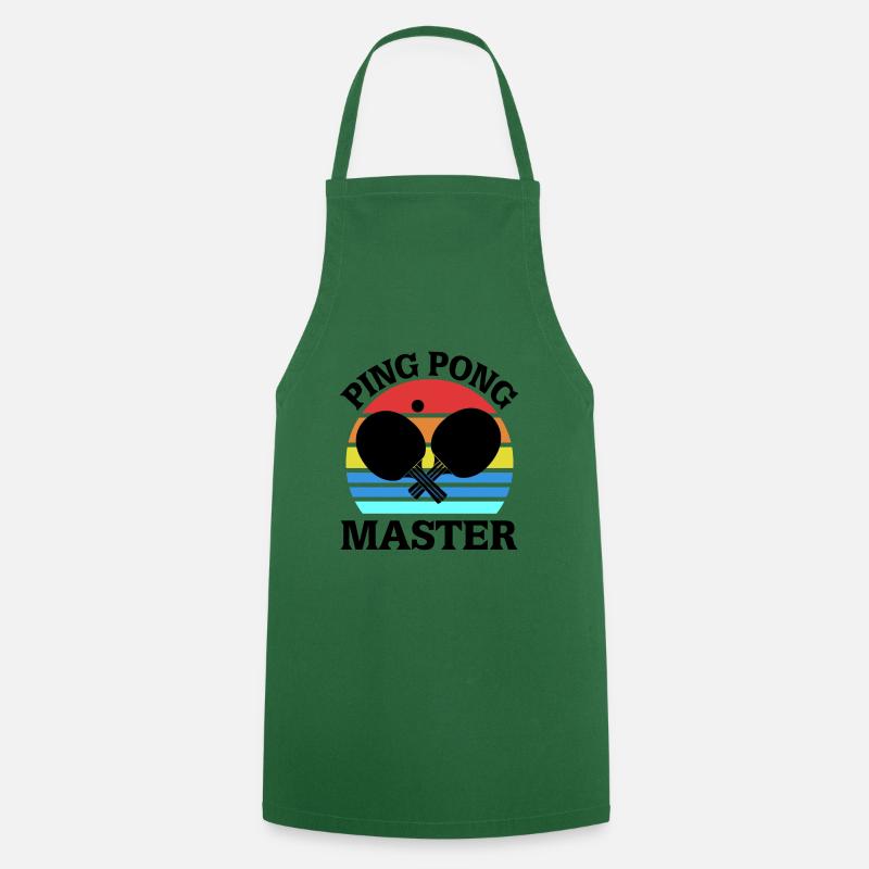 Table tennis - Cooking Apron - green