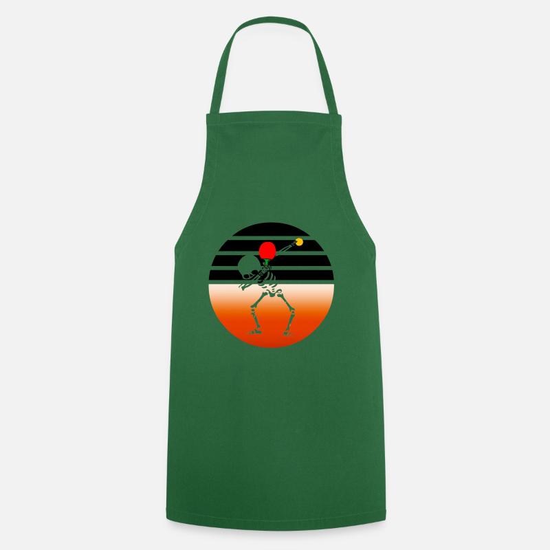 Ping-pong - Tablier de cuisine - vert foncé