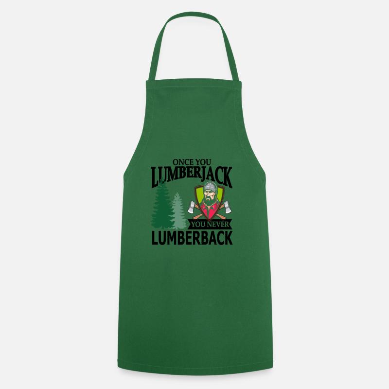 lumberjack - Cooking Apron - green