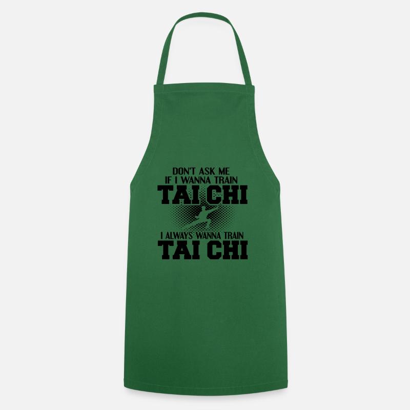 Tai Chi - Kochschürze - Grün