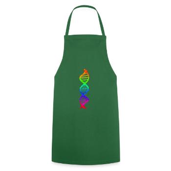 DNA - Cooking Apron - green - Front - AI Model Male 185 dark (185cm)